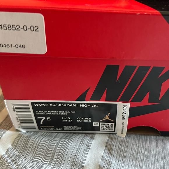 Jordan 1 unc to Chicago size 7.5 in women and 6 in men - Picture 4 of 7